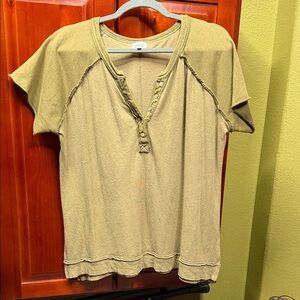 BKE Olive Short Sleeve Tee